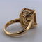 Bague 56 Bague citrine en or jaune 18 carats 12,23 g 58 Facettes 250073