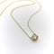 Collier Signature - Collier 16 pouces en or 14K et diamant taille ancienne 58 Facettes