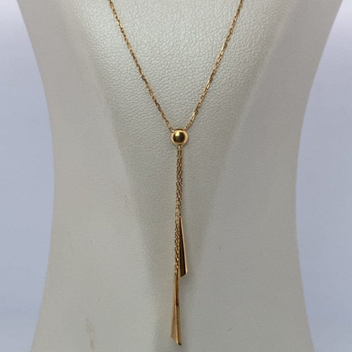 Collier Collier avec pendentif en or jaune 18K 1,47 g 58 Facettes 250208