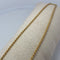 Collier Collier maille corde en or jaune 18 carats 11,13 g 58 Facettes 250189