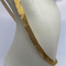 Collier Collier chaîne maille tressée en or jaune 18K, 40 cm 58 Facettes 250221