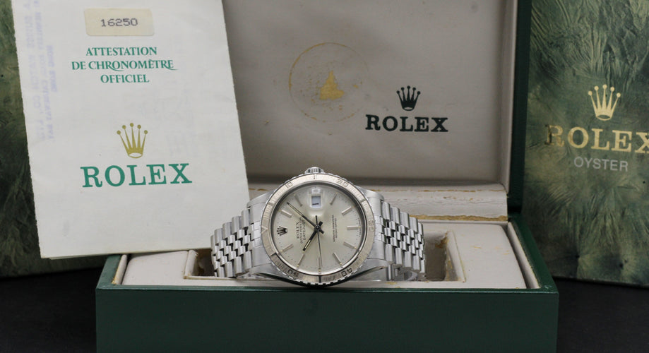 Montre Rolex Datejust - Montre 16250 36 mm avec boîte et papiers (1988) 58 Facettes ROL/DJ1/1111
