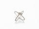 Bague 50 Gucci GG Running - Bague 7 mm en or blanc 18k et diamants (T50) 58 Facettes 271884