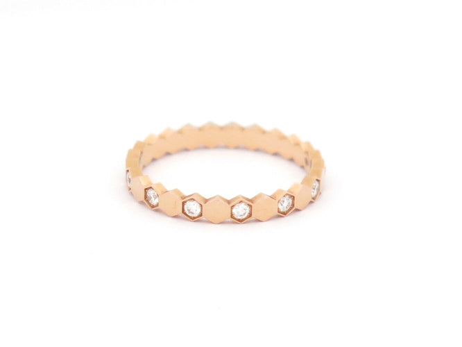 Bague 50 Chaumet Bee My Love - Bague en or rose 18k et diamants 58 Facettes 272597