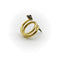 Bague Bague serpent vintage en or 22k, argent, rubis et diamants 58 Facettes A2005J
