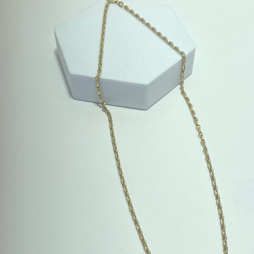 Collier Collier maille marine en or jaune 18 carats 4,18 g 58 Facettes 250253