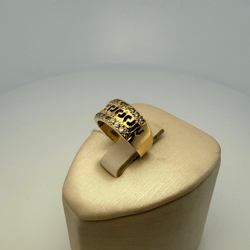 Bague 47 Bague ajourée en or jaune 18 carats, 2,92 g 58 Facettes 250083