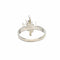 Bague 51 Bague vintage - Diamants en or blanc 18 carats 58 Facettes