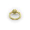 Bague Bague hexagonale en or jaune 18k avec diamants 58 Facettes