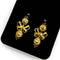 Boucles d'oreilles Boucles d’oreilles pendeloque ibériques géorgiennes en or 21K et diamants 58 Facettes