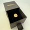 Bague 47.5 Bague chevalière gravée en or jaune 18 carats 5,53 g 58 Facettes 250009
