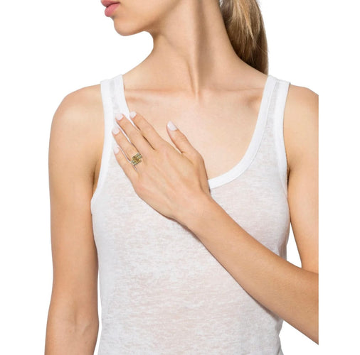 Bague Bulgari Tubogas - Bague en or jaune 18k 58 Facettes