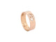 Bague 51 bague HERMES h d'ancre pm h115601b diamants t51 or rose 18k 58 Facettes 272646
