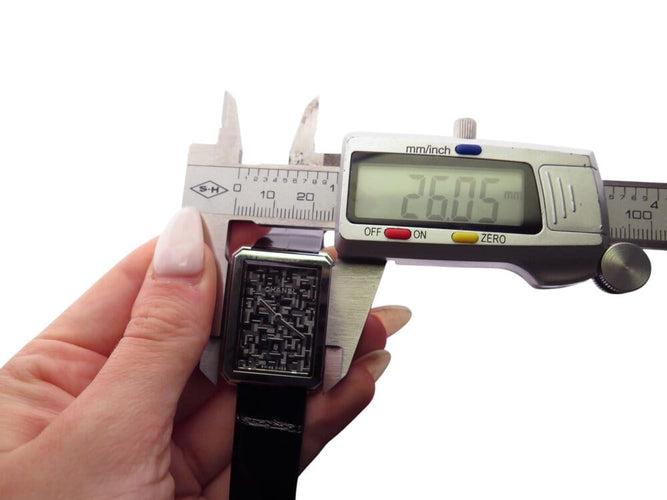 Montre CHANEL Boyfriend H6128 - Montre quartz en acier et bracelet alligator 58 Facettes 269060