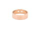 Bague 51 bague HERMES h d'ancre pm h115601b diamants t51 or rose 18k 58 Facettes 272646