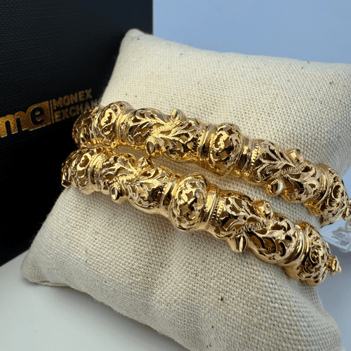 Bracelet Bracelets traditionnels en or jaune 18 carats 20,5 g / 19,94 g 58 Facettes 250066-67
