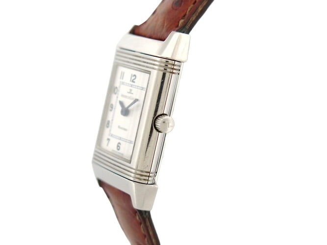 Montre Jaeger-LeCoultre Reverso Lady - Montre quartz 33 mm en acier 58 Facettes 272481