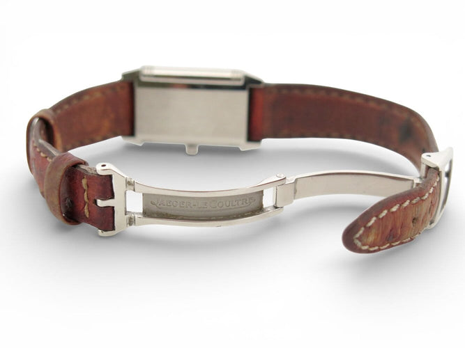 Montre Jaeger-LeCoultre Reverso Lady - Montre quartz 33 mm en acier 58 Facettes 272481