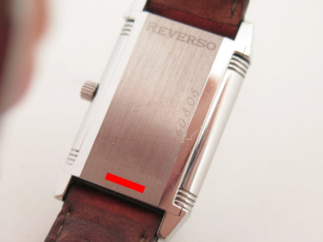 Montre Jaeger-LeCoultre Reverso Lady - Montre quartz 33 mm en acier 58 Facettes 272481