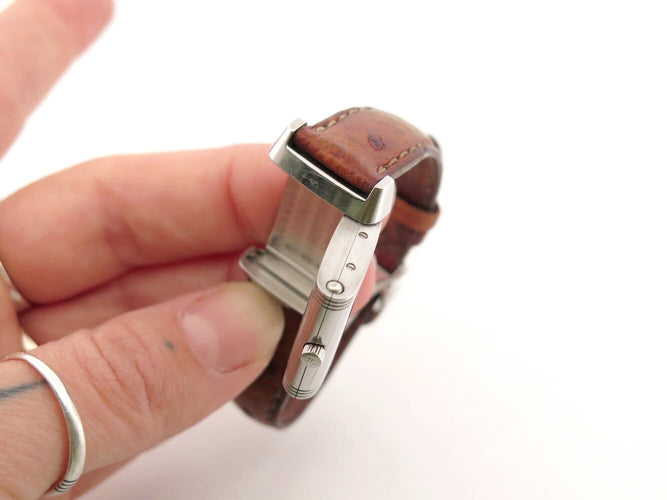 Montre Jaeger-LeCoultre Reverso Lady - Montre quartz 33 mm en acier 58 Facettes 272481