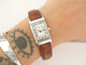 Montre Jaeger-LeCoultre Reverso Lady - Montre quartz 33 mm en acier 58 Facettes 272481