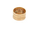 Bague 46 Bague Pinky 5 rangs en or jaune 18k, diamants et pierres précieuses 58 Facettes 272708