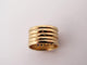 Bague 46 Bague Pinky 5 rangs en or jaune 18k, diamants et pierres précieuses 58 Facettes 272708