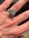 Ring 54 Platinum solitaire ring - Diamond 2.55 cts G/VVS 58 Facettes