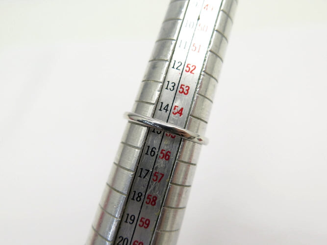 Bague 55 bague solitaire solitaire diamant taille emeraude 7ct t55 or blanc 18k 58 Facettes 271662