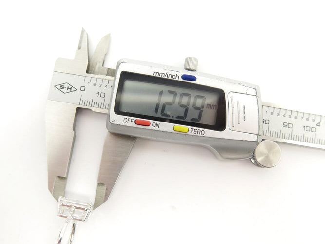 Bague 55 bague solitaire solitaire diamant taille emeraude 7ct t55 or blanc 18k 58 Facettes 271662