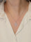 Collier Poiray - Collier cœur entrelacé en or blanc 18K et diamants 58 Facettes 1091.1
