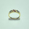 Bague 55 Bague en or jaune 18 carats sertie de 3 rubis 58 Facettes 250043