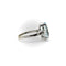 Bague Amsterdam SAUER - Bague vintage en or blanc 18k et aigue-marine 58 Facettes A20062