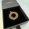 Pendentif Pendentif porte-pièce en or jaune 18 carats 6,33 g 58 Facettes 250093