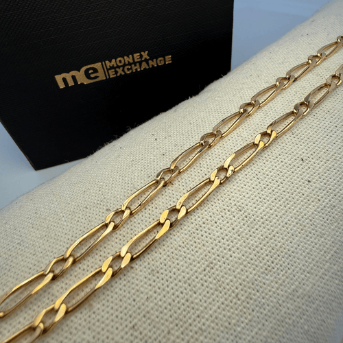 Collier Collier chaîne forçat alternée en or jaune 18 carats, 13,32 g 58 Facettes 250005