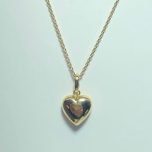 Pendentif Pendentif cœur en or jaune 18K 1,8 g 58 Facettes 250332