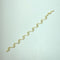Bracelet Bracelet à maillons ondulés en or jaune 14K 11,82 g 58 Facettes 250255