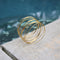 Bracelet Tiffany & Co. Elsa Peretti - Bracelet vague neuf rangs en or jaune 18k 58 Facettes