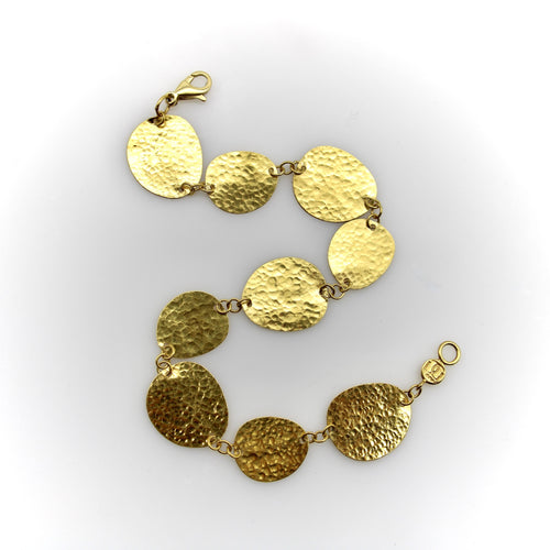 Bracelet Gurhan Lush Collection - Bracelet à disques martelés en or 24k 58 Facettes A2006P
