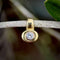 Pendentif Pendentif des années 1980 en or jaune 18k et diamant 58 Facettes A2000L