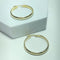 Boucles d'oreilles Boucles d'oreilles créoles en or jaune 18K (7,74 g) 58 Facettes 250316