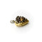 Pendentif Pendentif médaillon cœur en or 18k et diamants taille rose 58 Facettes