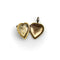 Pendentif Pendentif médaillon cœur en or 18k et diamants taille rose 58 Facettes