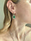 Boucles d'oreilles Art déco - Boucles d’oreilles pendantes en or blanc 18k, émeraudes colombiennes et diamants 58 Facettes