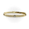 Bracelet Bracelet maille chevrons vintage en or 14K et diamants 58 Facettes A2006O