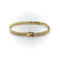 Bracelet Bracelet maille chevrons vintage en or 14K et diamants 58 Facettes A2006O