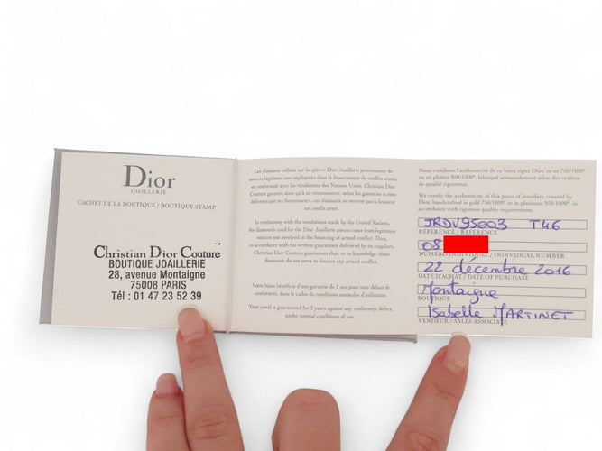 Bague 46 Christian Dior Bois de Rose - Bague en or rose 18k, t. 46 58 Facettes 269686