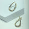 Boucles d'oreilles Boucles d’oreilles goutte torsadée en or jaune 14K 3,88 g 58 Facettes 250160