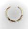 Bracelet Bracelet maille chevrons vintage en or 14K et diamants 58 Facettes A2006O