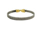 Bracelet FRED Force 10 - Bracelet câble en acier et or jaune 18k, 18 cm 58 Facettes 272738